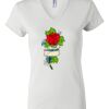 Women's Short Sleeve V-Neck T-Shirt Thumbnail