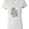 Women's Short Sleeve V-Neck T-Shirt Thumbnail