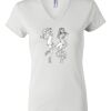 Women's Short Sleeve V-Neck T-Shirt Thumbnail