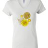 Women's Short Sleeve V-Neck T-Shirt Thumbnail