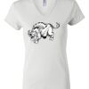 Women's Short Sleeve V-Neck T-Shirt Thumbnail
