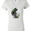 Women's Short Sleeve V-Neck T-Shirt Thumbnail
