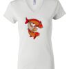 Women's Short Sleeve V-Neck T-Shirt Thumbnail
