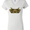 Women's Short Sleeve V-Neck T-Shirt Thumbnail