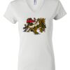 Women's Short Sleeve V-Neck T-Shirt Thumbnail