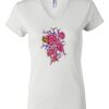 Women's Short Sleeve V-Neck T-Shirt Thumbnail