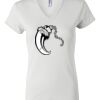 Women's Short Sleeve V-Neck T-Shirt Thumbnail