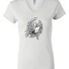 Women's Short Sleeve V-Neck T-Shirt Thumbnail