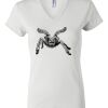 Women's Short Sleeve V-Neck T-Shirt Thumbnail