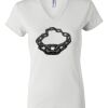 Women's Short Sleeve V-Neck T-Shirt Thumbnail