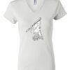 Women's Short Sleeve V-Neck T-Shirt Thumbnail