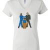 Women's Short Sleeve V-Neck T-Shirt Thumbnail