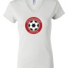 Women's Short Sleeve V-Neck T-Shirt Thumbnail