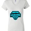 Women's Short Sleeve V-Neck T-Shirt Thumbnail