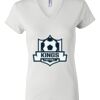Women's Short Sleeve V-Neck T-Shirt Thumbnail