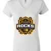 Women's Short Sleeve V-Neck T-Shirt Thumbnail