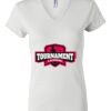 Women's Short Sleeve V-Neck T-Shirt Thumbnail