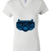Women's Short Sleeve V-Neck T-Shirt Thumbnail