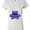 Women's Short Sleeve V-Neck T-Shirt Thumbnail