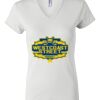 Women's Short Sleeve V-Neck T-Shirt Thumbnail