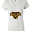 Women's Short Sleeve V-Neck T-Shirt Thumbnail
