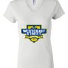 Women's Short Sleeve V-Neck T-Shirt Thumbnail