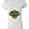 Women's Short Sleeve V-Neck T-Shirt Thumbnail