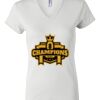 Women's Short Sleeve V-Neck T-Shirt Thumbnail