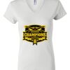 Women's Short Sleeve V-Neck T-Shirt Thumbnail