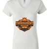 Women's Short Sleeve V-Neck T-Shirt Thumbnail