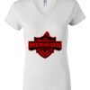 Women's Short Sleeve V-Neck T-Shirt Thumbnail