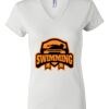 Women's Short Sleeve V-Neck T-Shirt Thumbnail