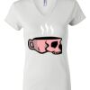 Women's Short Sleeve V-Neck T-Shirt Thumbnail