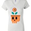 Women's Short Sleeve V-Neck T-Shirt Thumbnail