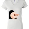 Women's Short Sleeve V-Neck T-Shirt Thumbnail