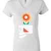 Women's Short Sleeve V-Neck T-Shirt Thumbnail