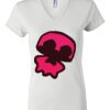 Women's Short Sleeve V-Neck T-Shirt Thumbnail