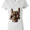 Women's Short Sleeve V-Neck T-Shirt Thumbnail