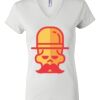 Women's Short Sleeve V-Neck T-Shirt Thumbnail