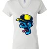 Women's Short Sleeve V-Neck T-Shirt Thumbnail