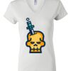Women's Short Sleeve V-Neck T-Shirt Thumbnail