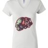 Women's Short Sleeve V-Neck T-Shirt Thumbnail