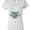 Women's Short Sleeve V-Neck T-Shirt Thumbnail