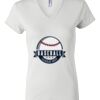 Women's Short Sleeve V-Neck T-Shirt Thumbnail