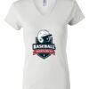 Women's Short Sleeve V-Neck T-Shirt Thumbnail