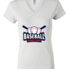 Women's Short Sleeve V-Neck T-Shirt Thumbnail