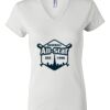Women's Short Sleeve V-Neck T-Shirt Thumbnail