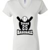 Women's Short Sleeve V-Neck T-Shirt Thumbnail