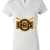 Women's Short Sleeve V-Neck T-Shirt Thumbnail