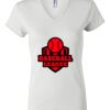 Women's Short Sleeve V-Neck T-Shirt Thumbnail